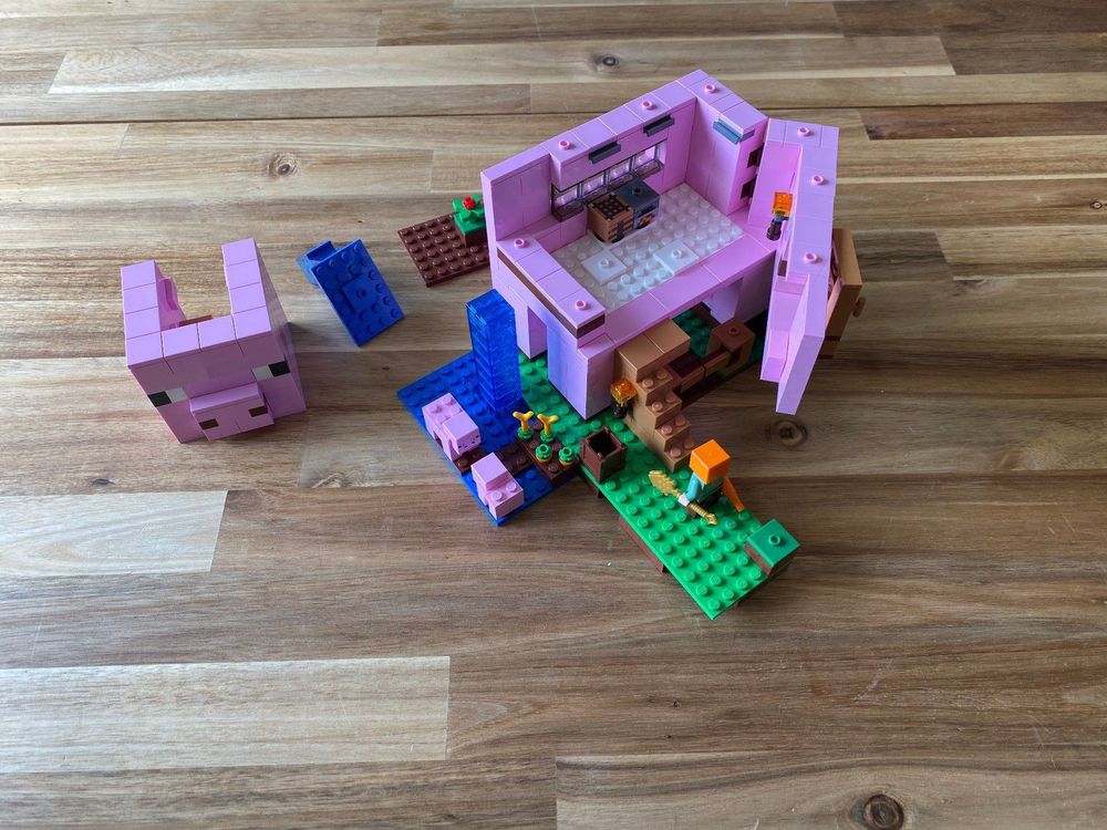 21170 Lego Minecraft Schweinehaus auf | Kaufen Ricardo