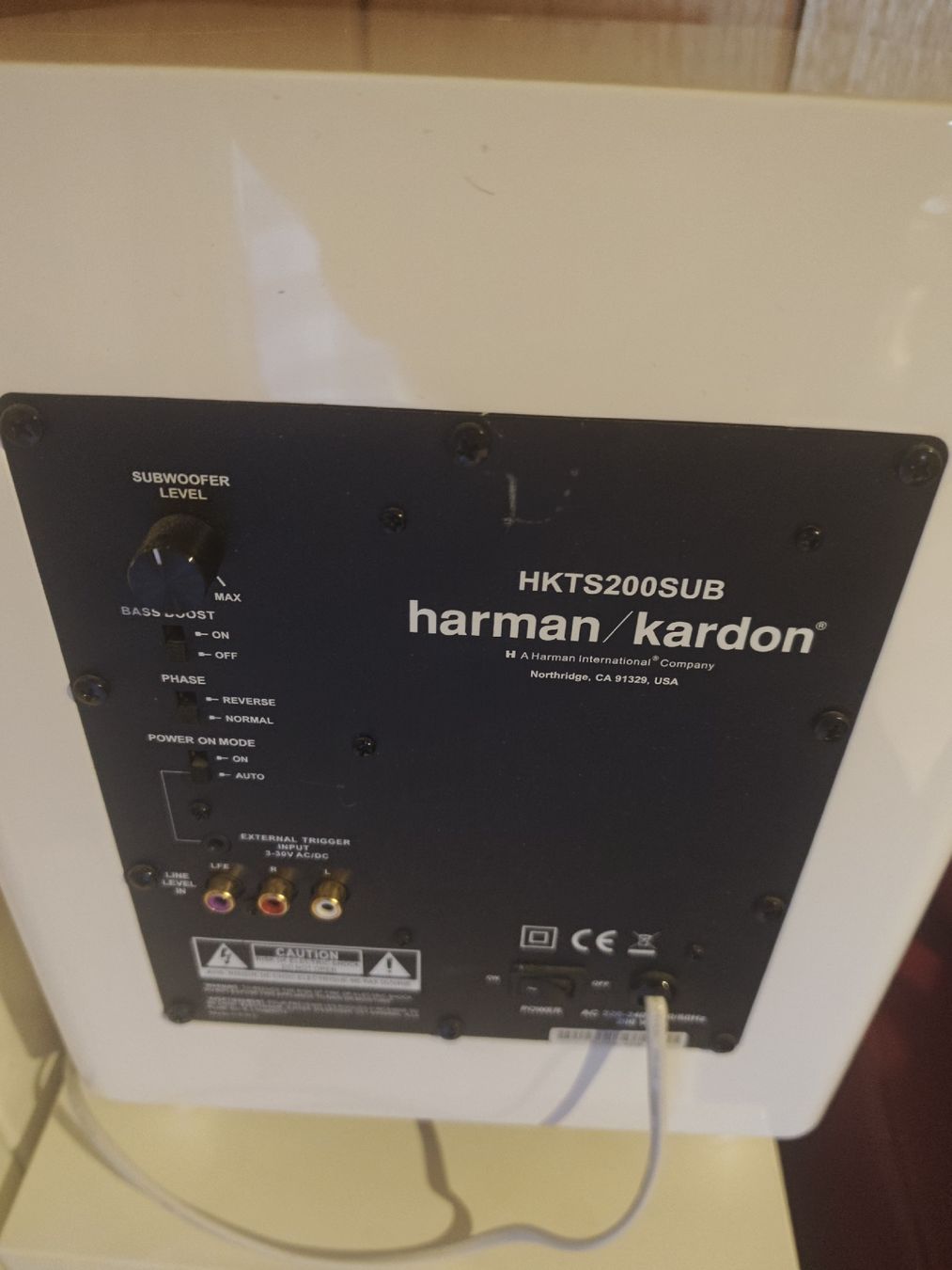 Harman-Kardon Casse acustiche: Subwoofer Hrman/kardon HKTS200SUB – Usato da Sarnen venduto da Laut_musik 1