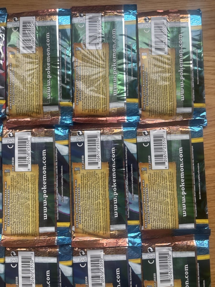 Pokémon Carte collezionabili: Pokemon TCG "HS Triumph" Booster Packs Sealed 2011 – Nuovo e nell'imballaggio originale da steinhausen venduto da pat_nc2x 7