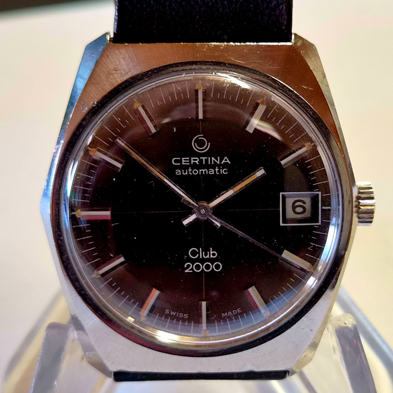Certina Orologi: Certina Club 2000 Automatic Herren Uhr gebraucht. – Usato da Madiswil venduto da Willys4 4
