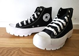 Converse All Star Lift High, Gr. 39, neu, Schwarz