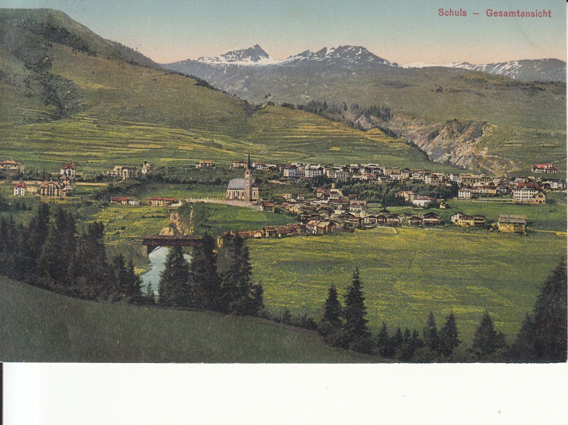Cartoline postali: Schuls 1926 – Usato da Bürglen TG venduto da StampGraf
