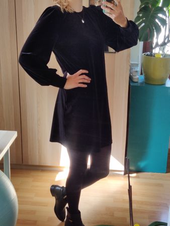 Cocktail Kleid aus Samt 