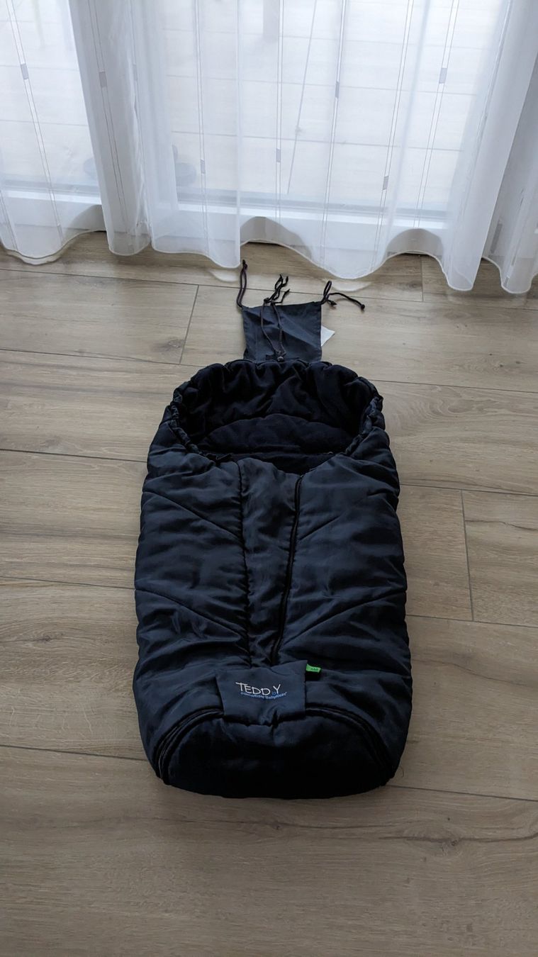 Odenwälder Sacchi a pelo: Odenwälder BabyNest TEDDY Fusssack - 90cm – Usato da Staufen venduto da Fleby84 1