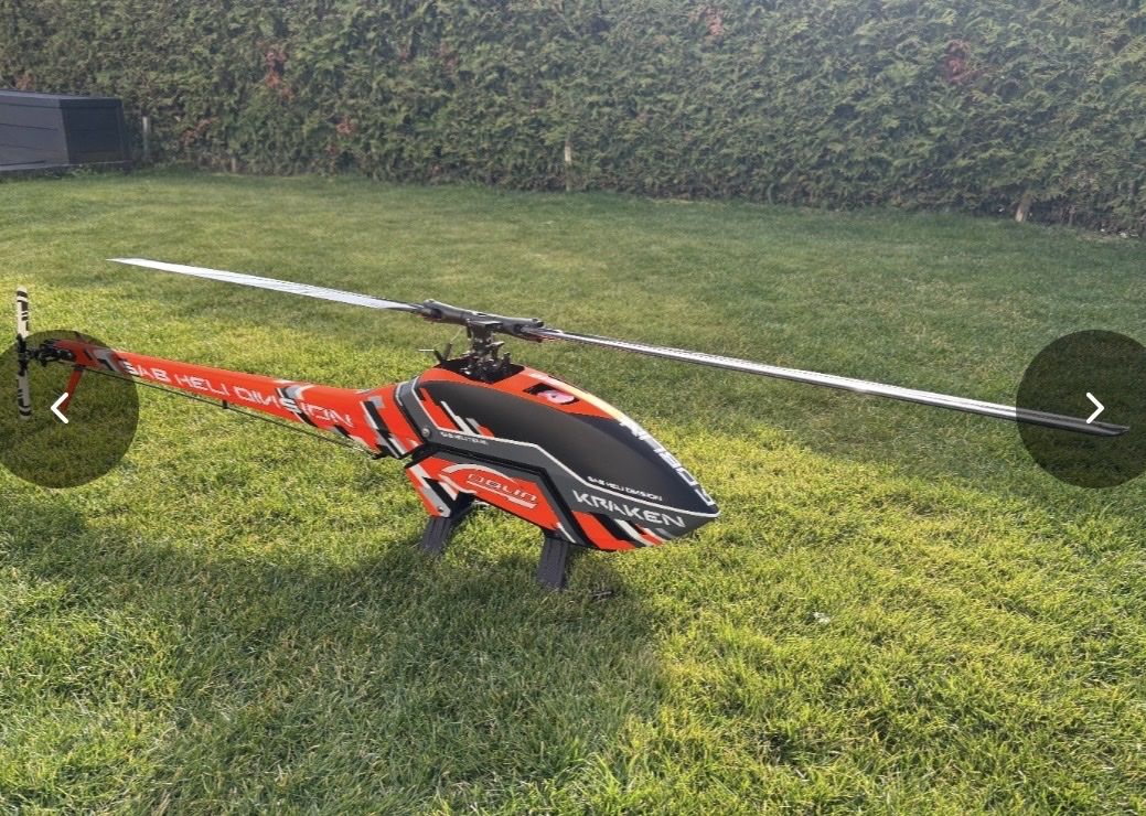 SAB Modellismo RC: SAB Kraken 700 – Usato da Würenlos venduto da St.Bieri