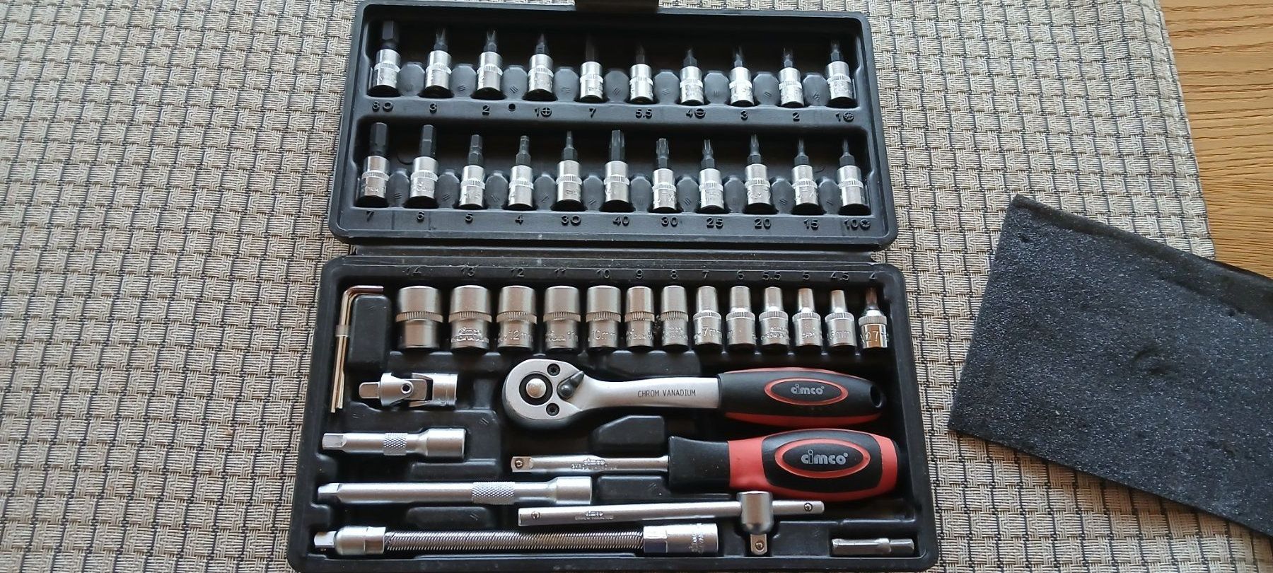Tutti gli attrezzi: Cimco Steckschlüsselsatz, 45-teilig, gebraucht – Usato da Bubikon venduto da Kuramar 1