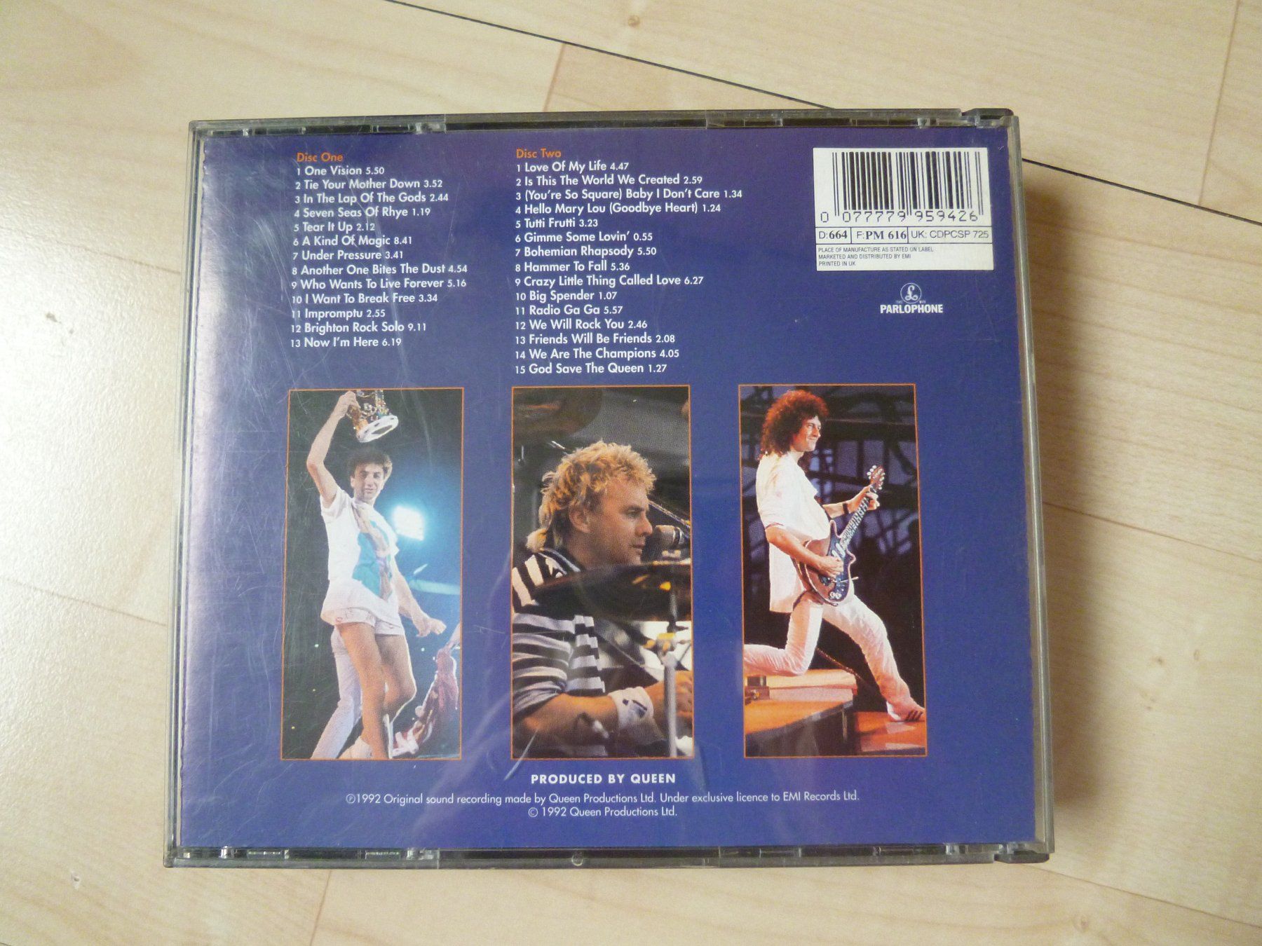 CD: Doppel CD QUEEN  Live at WEMBLEY'86 – Usato da Dättlikon venduto da Mamakuga 5