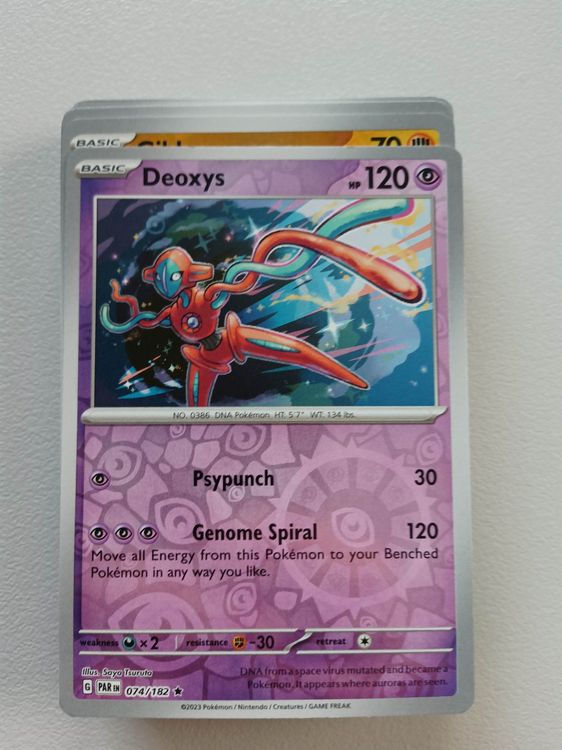 Deoxys Reverse Holo Paradox Rift Pokemon Kaufen auf Ricardo