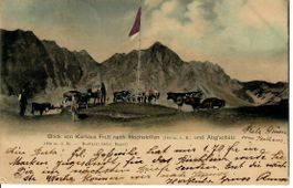 Blick vom Kurhaus Frutt 1901