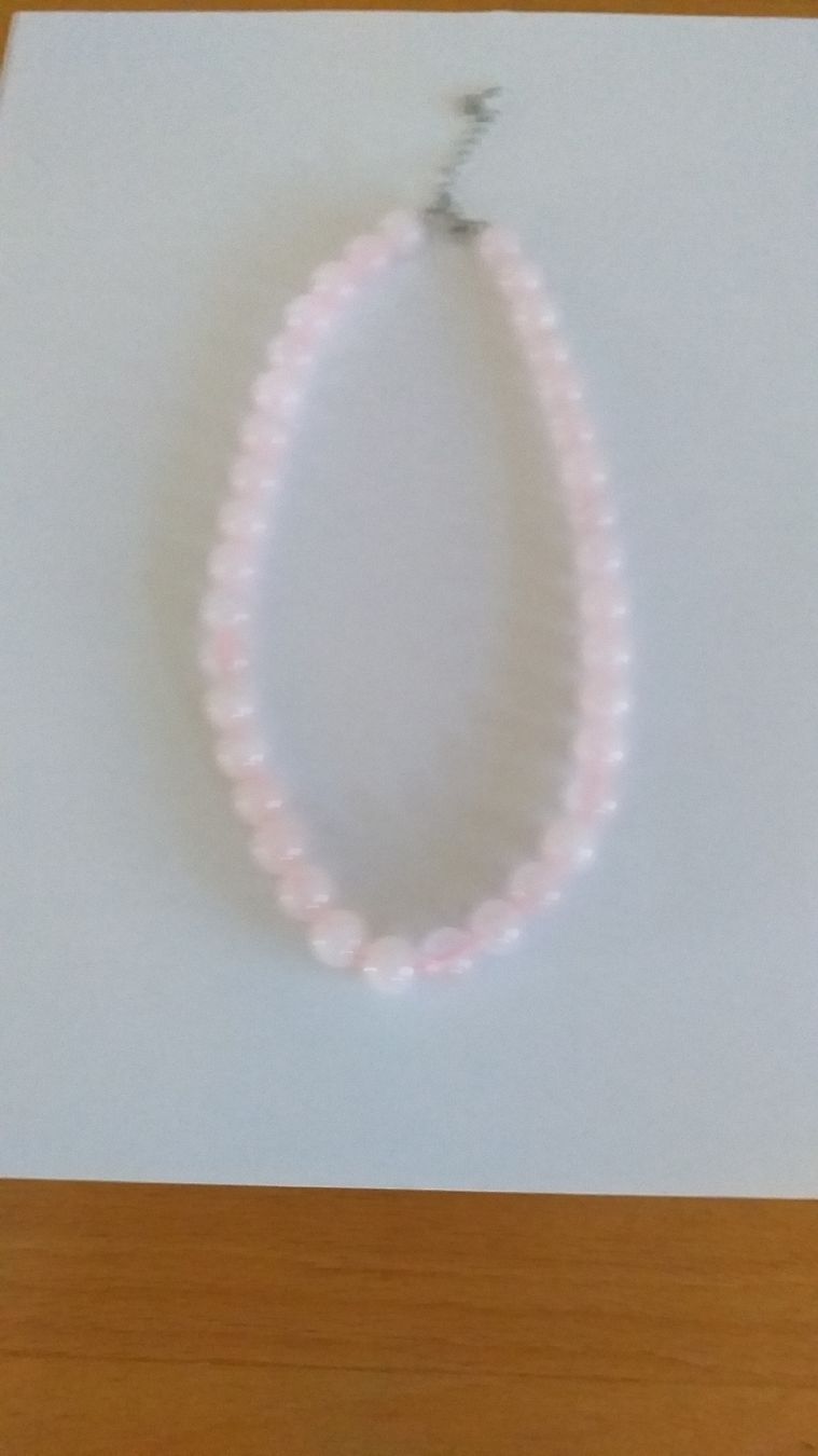 Catenine: Kette Rosenquarz – Nuovo e nell'imballaggio originale da Wünnewil venduto da 04Blume