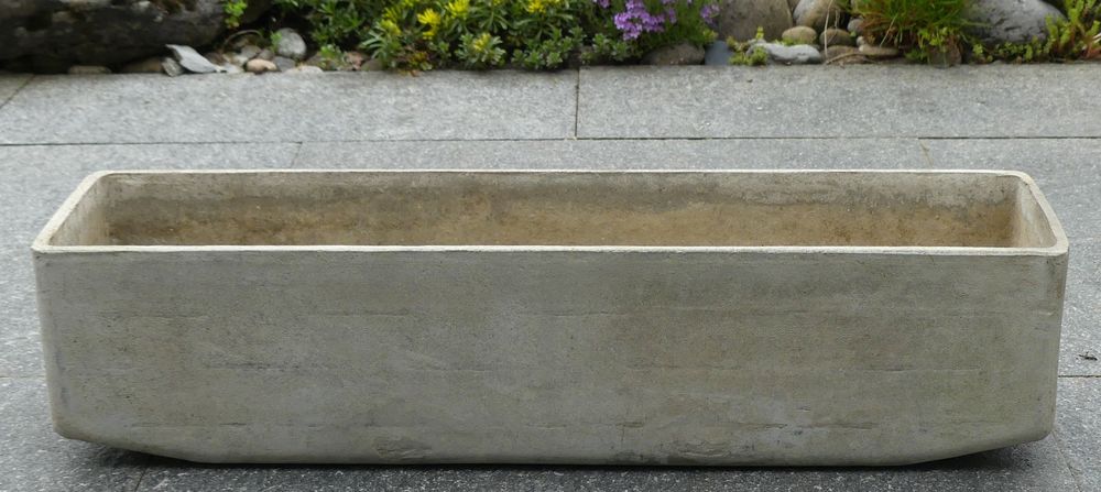 Eternit Blumenkasten, Balkonkiste Balconia grau 65 cm Kaufen auf Ricardo