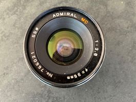 Objektiv - f = 35mm - 1 : 2.8 - ø 55 - Admiral MC