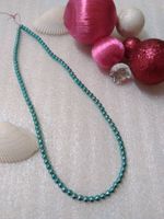 ECHT HÄMETIT STRAND KETTE;HELLBLAU