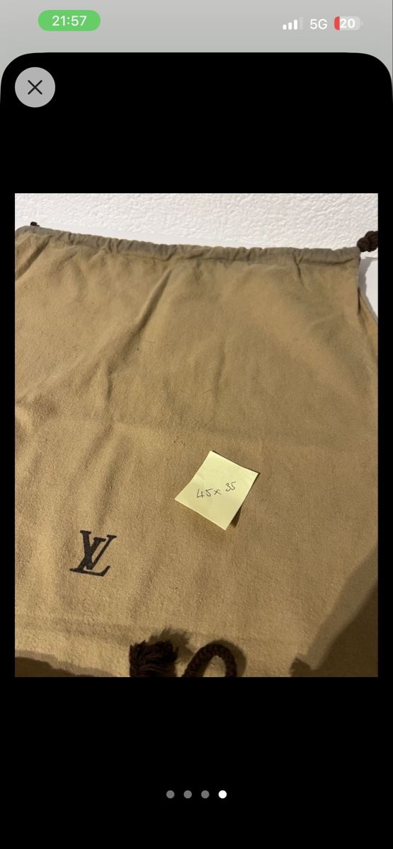 Louis Vuitton Borse: Dust bag Louis Vuitton  – Usato da St-Pierre-Clages venduto da ste_xk6p 2
