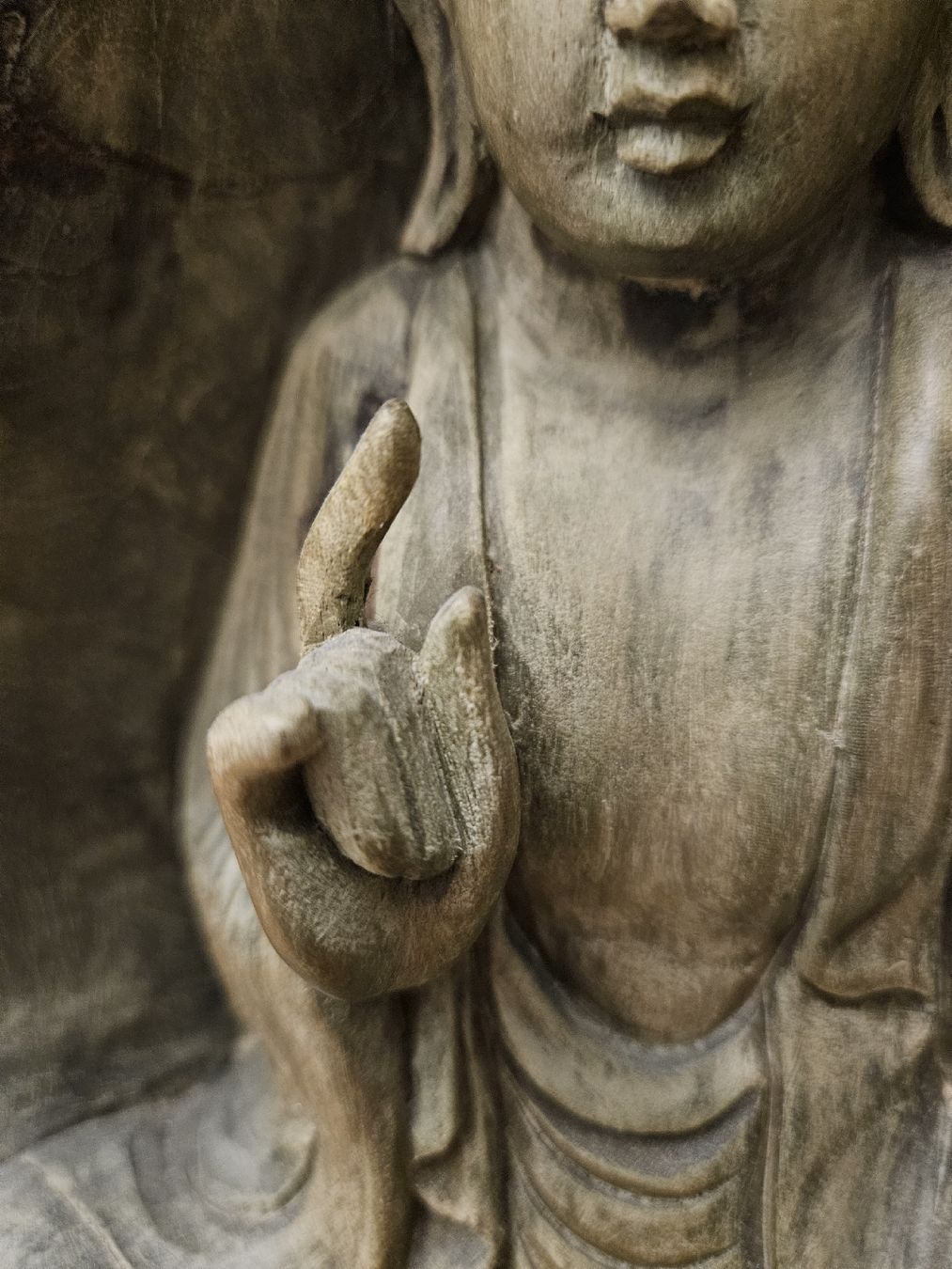 Sculture & Statue: Statue bois visage bouddha – Usato da Zürich venduto da nikky26 6