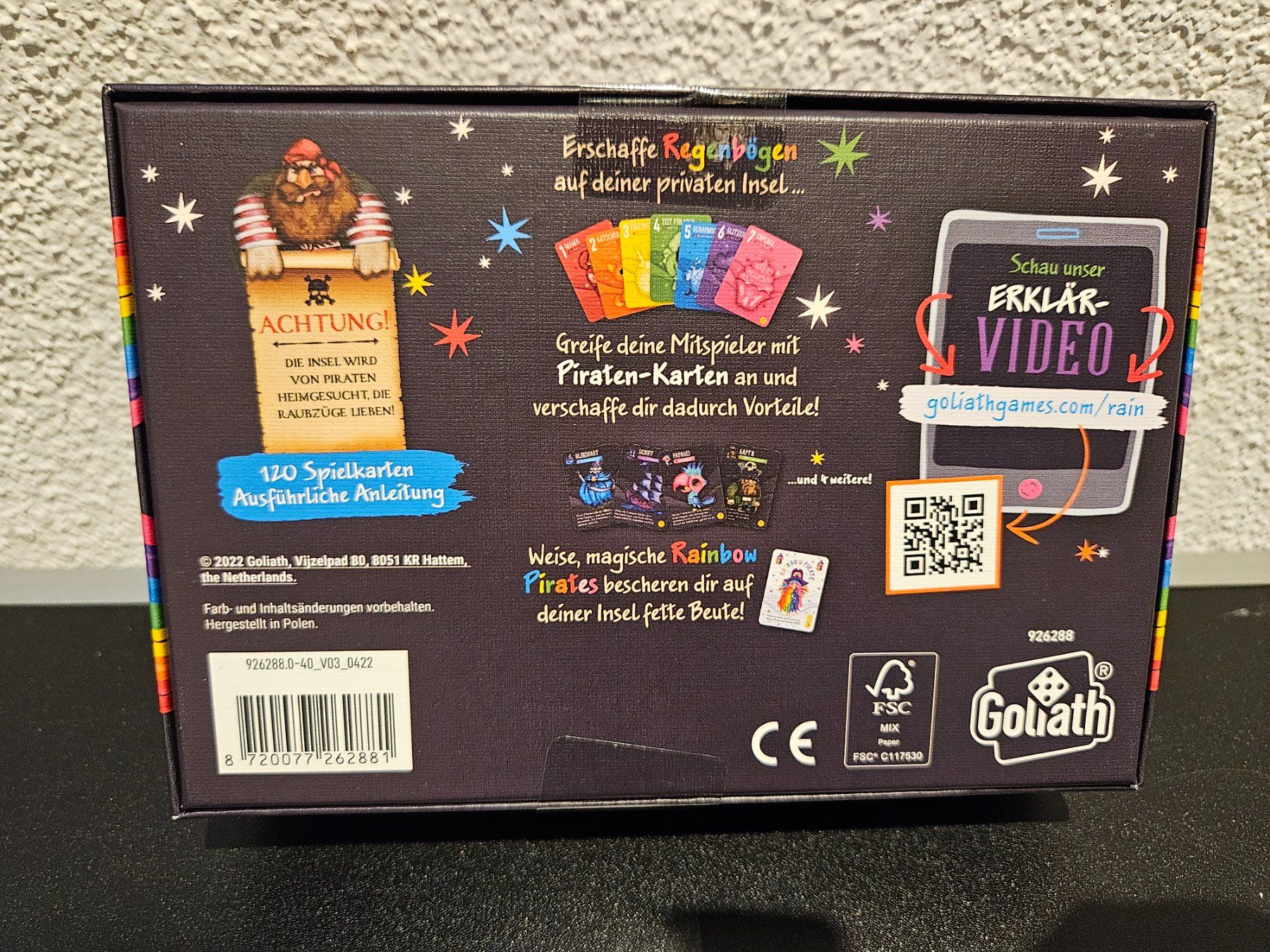 Ravensburger Giochi: Neu - Goliath - Rainbow Pirates – Nuovo e nell'imballaggio originale da Dagmersellen venduto da Jarsetz_Restposten 1