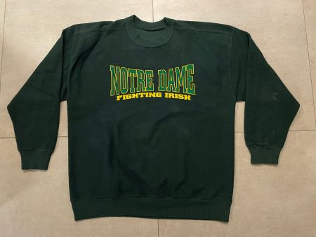 Notre Dame - Vintage Green Sweater