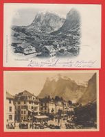 Grindelwald   -   4 verschiedene gute alte Ansichtkarten