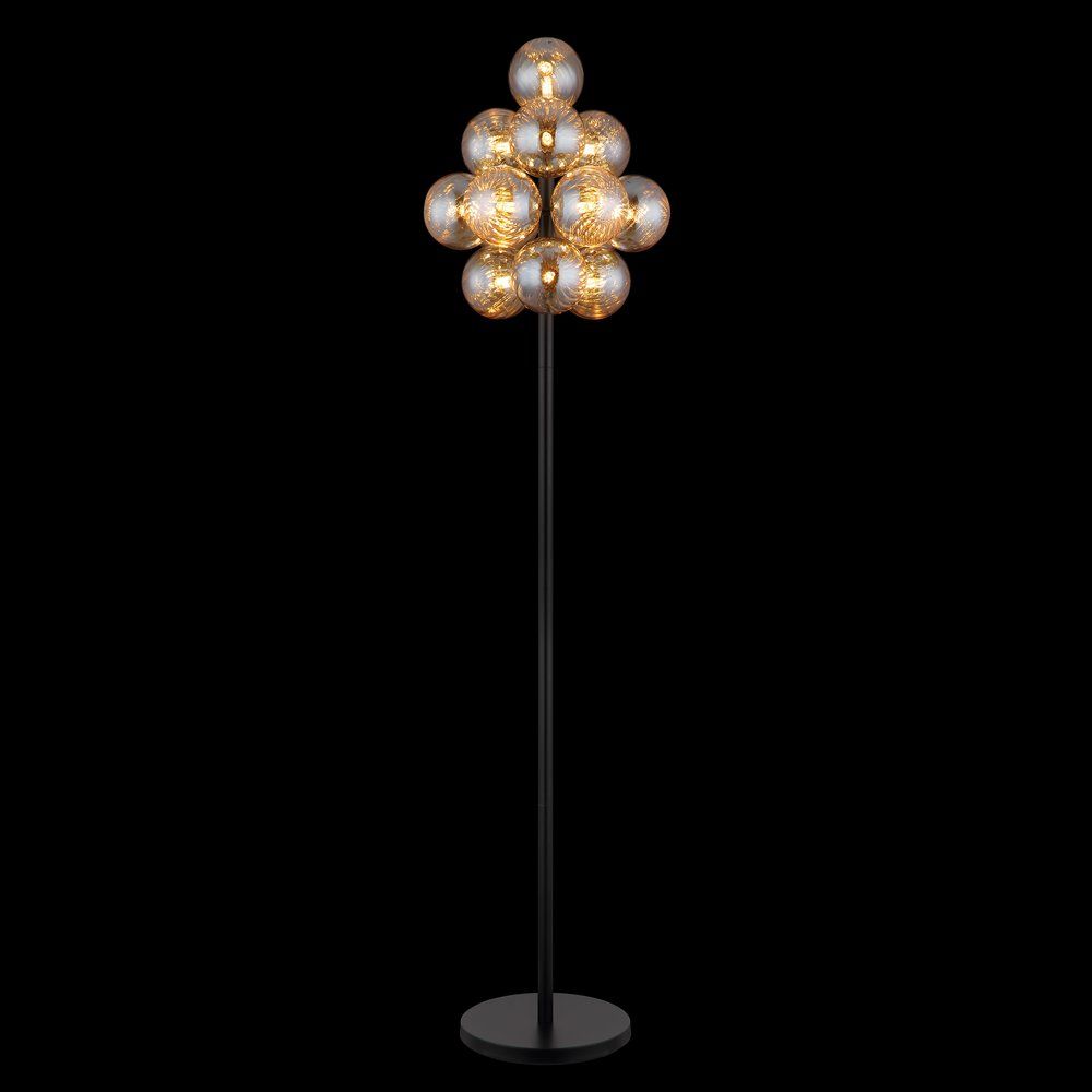 Lampade: Stehleuchte, Glas, Amber, 160 cm Höhe – Nuovo (secondo la descrizione) da Kreuzlingen venduto da Smart-Light 2