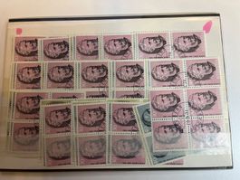 1974 Nr. 553-555 im 4er Block mit ET 15 x den ganzen Satz