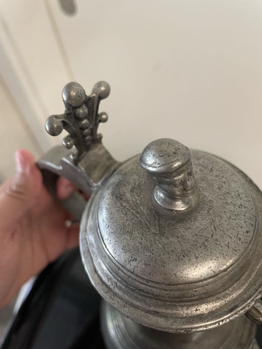 Caraffe: Weinkaraffe aus Zinn – Usato da Turgi venduto da eiiinalem 3