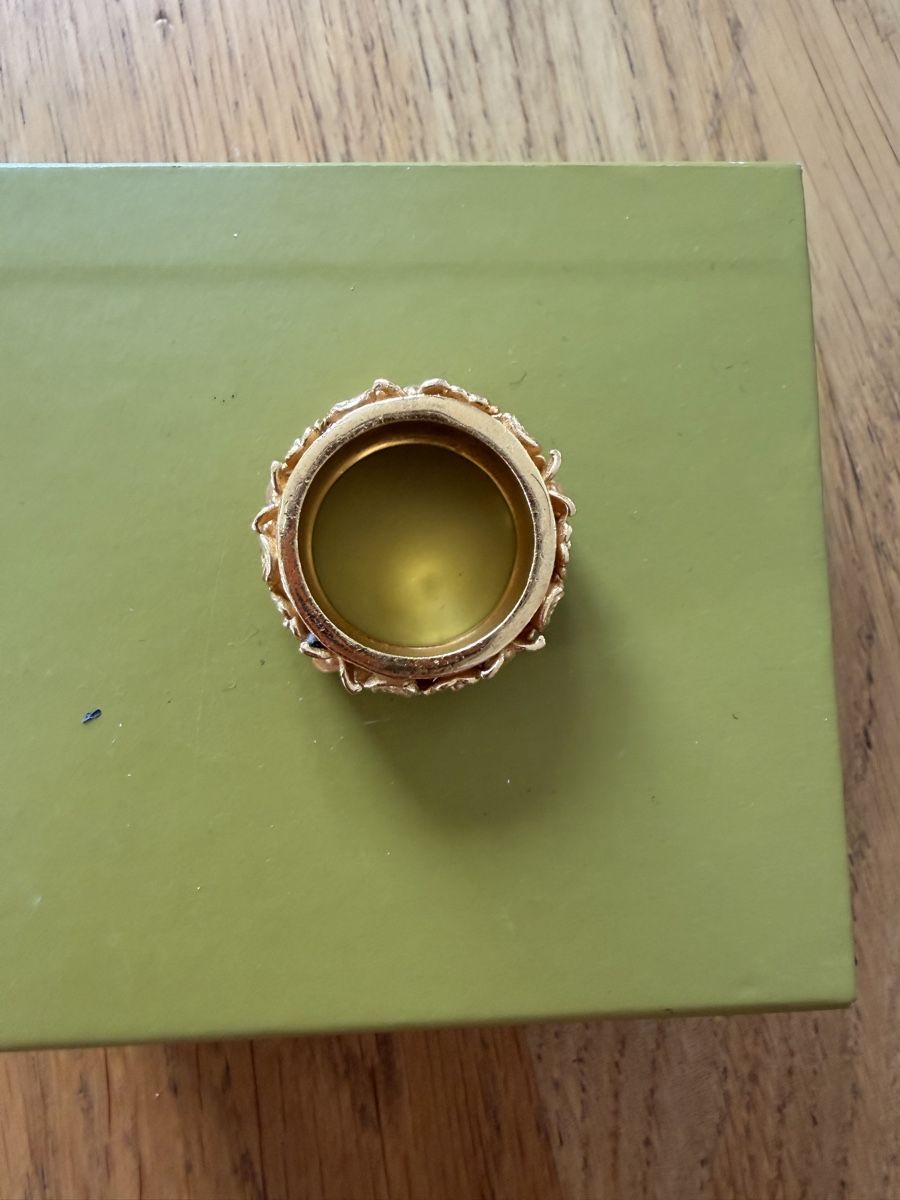 Olga Ribler Anelli: Goldener Vintage Blumenring – Nuovo (secondo la descrizione) da Bühler venduto da kammera2002 1