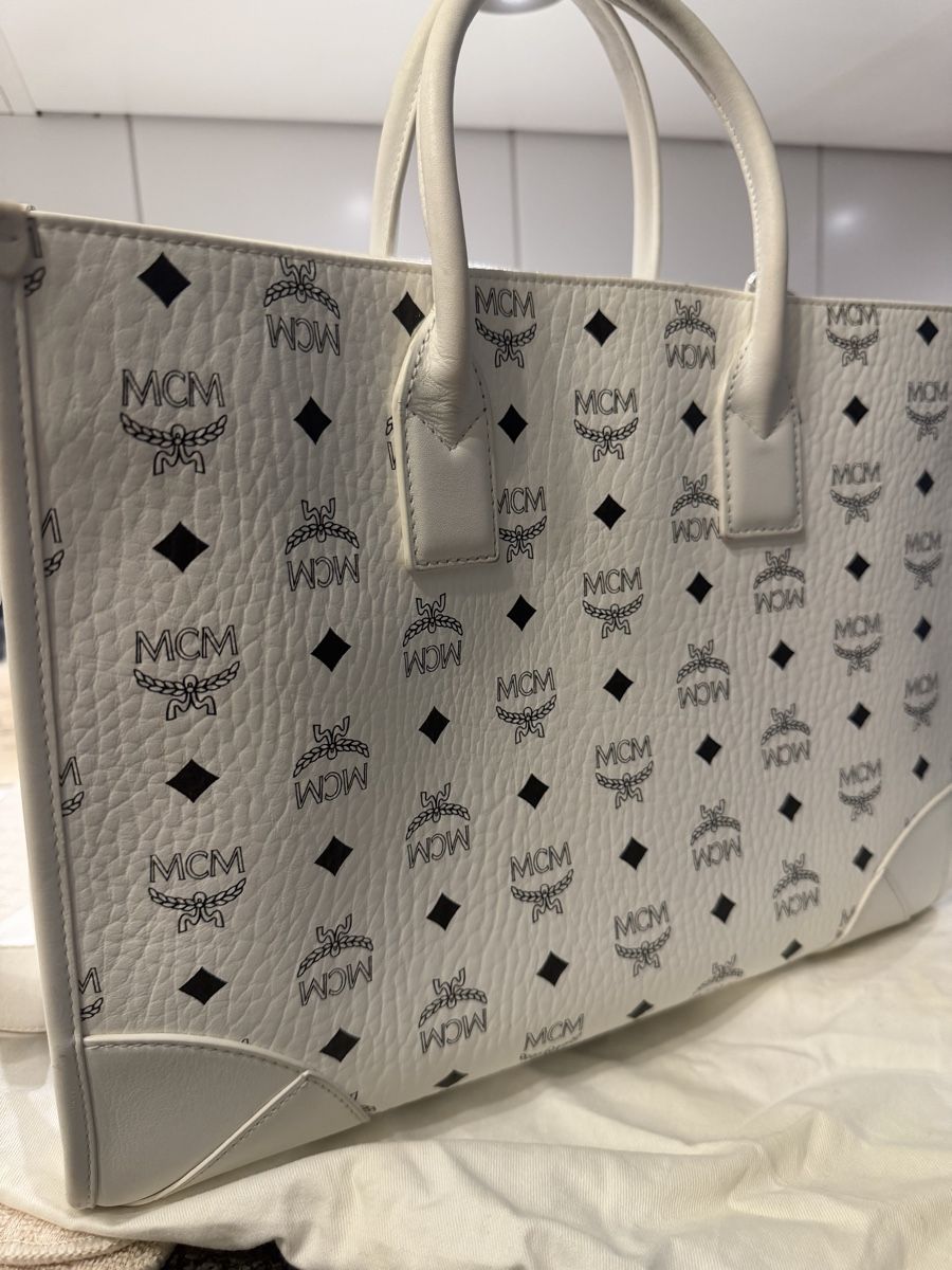 Mcm Sacs: MCM shopper weiß  – D'occasion à Basel par cor_5y8l 4