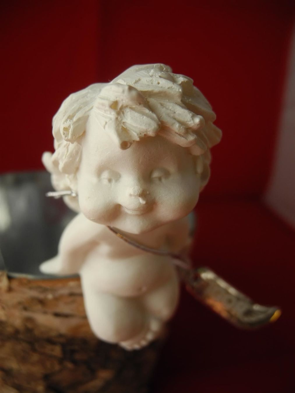 Statuette: Igor Engel auf Vase sitzend, Nr. c11 – Nuovo e nell'imballaggio originale da Kottwil venduto da Crazyrolf 1