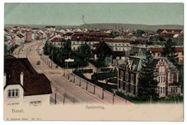 Basel, Spalenring, gelaufen 1906