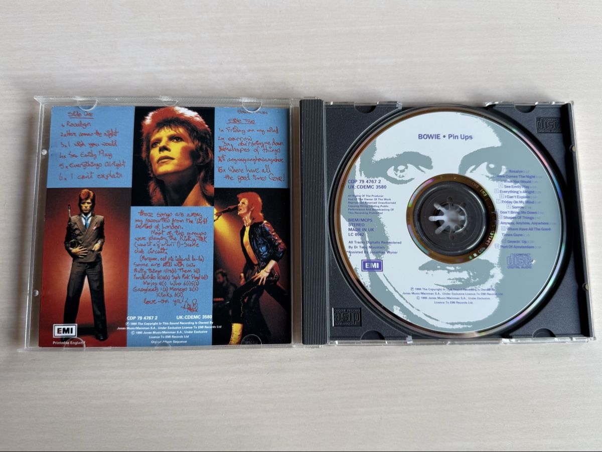 CDs: David Bowie Pin Ups CD  – D'occasion à Oberried Brienz par Chyara 2
