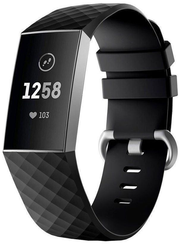 Fitbit Smartwatch: Fitbit Charge 4 Armband Silikon Black L – Nuovo e nell'imballaggio originale da Hinwil venduto da Luke_Key