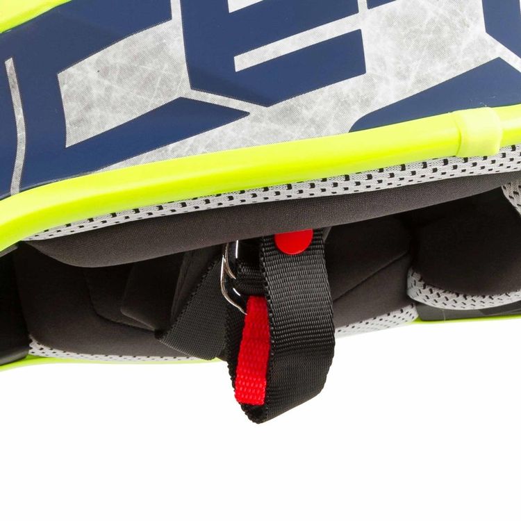 Acerbis Motocross / Bike Helm Linear Gelb/Blau Downhill Endo Kaufen