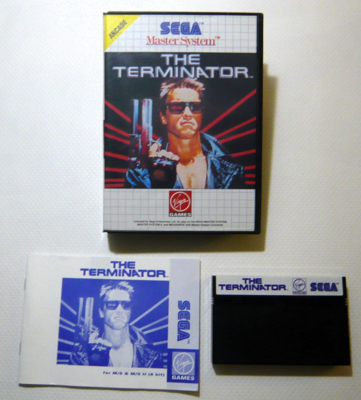 Sega Giochi: SEGA Master System : The Terminator ! 1992, CIB – Usato da Onex venduto da Jaguar1986 5