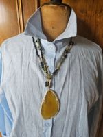 Collier avec pendentif améthyste