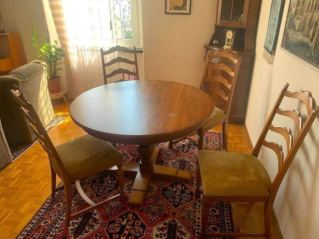 Tische: Tavolo con 4 sedie  – Gebraucht aus Villa Luganese von Stefor_7