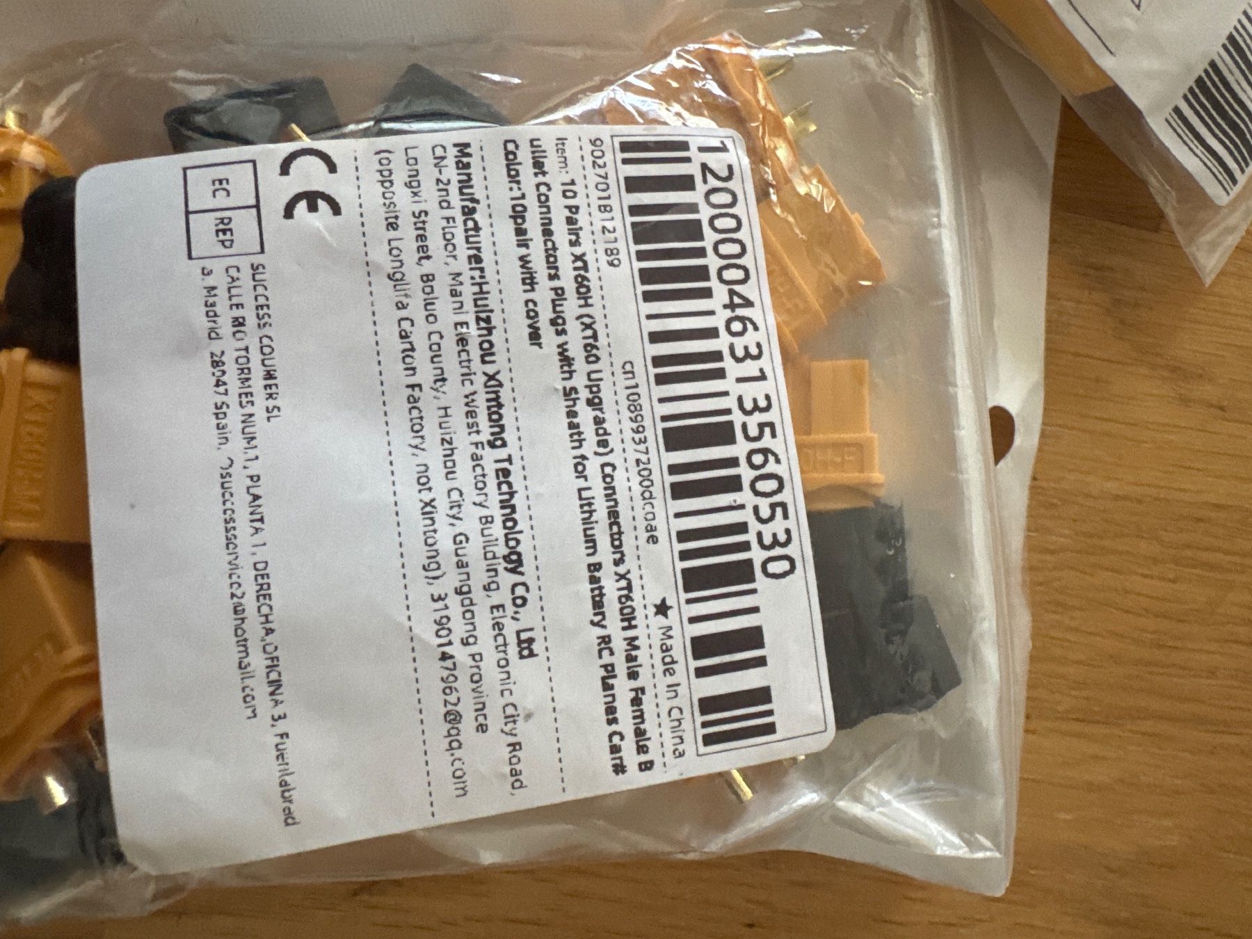 Batterie, Caricabatterie & Alimentatori: XT60 Stecker 10er Packt – Nuovo e nell'imballaggio originale da Zollikofen venduto da ton_2fns