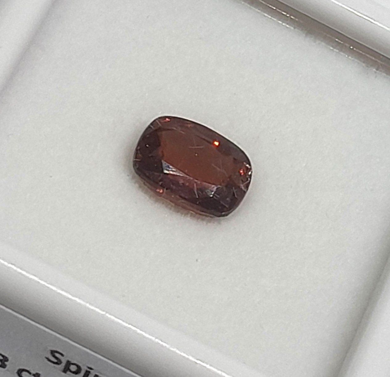 Edelsteine: Superbe Spinelle rouge 1.13 ct - CERTIFICAT 452.- Fr – Neu (gemäss Beschreibung) aus Grimisuat von Valgem 2