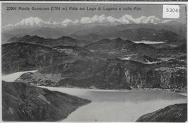 Monte Generoso - Vista sul Lago di Lugano e sulle Alpi