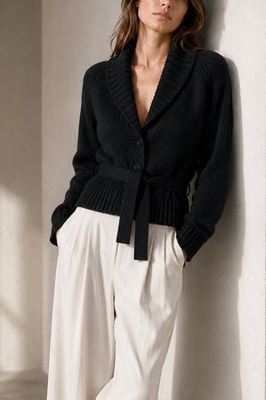Theory Wool-Cashmere Cardigan – Gr. L