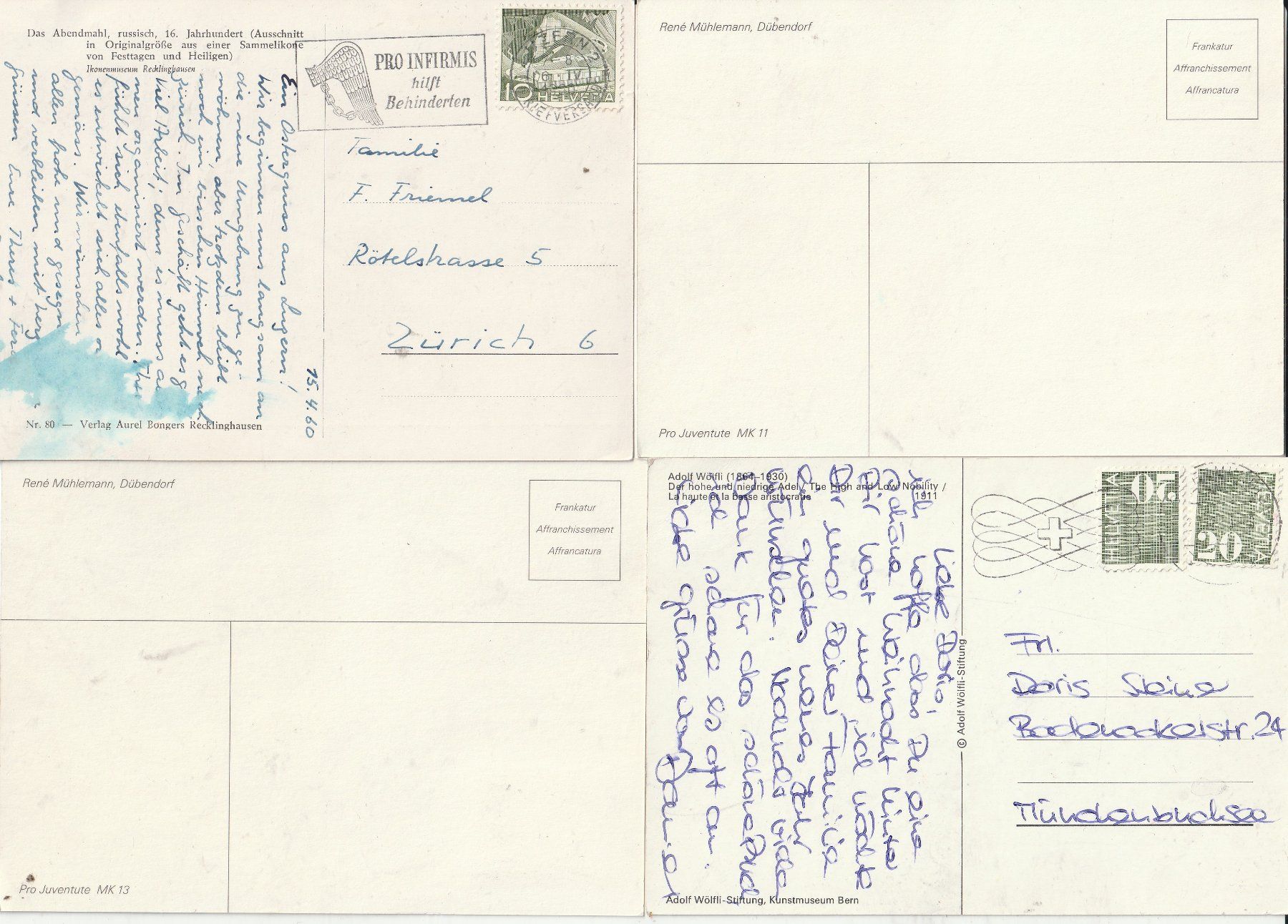 Cartoline postali: 20  Diverse Karten – Usato da Lumbrein venduto da made02 1