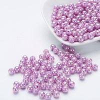 Acrylperlen 3mm Orchidee 20g / Aktion