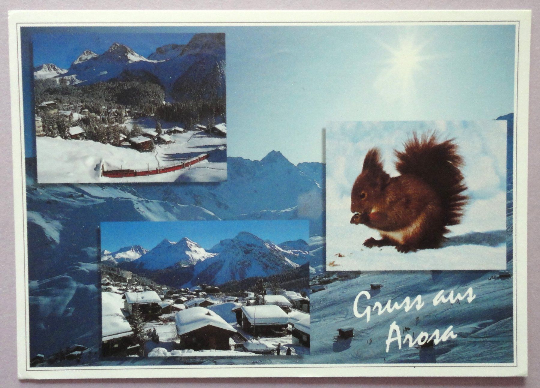 Cartoline postali: Arosa 1800 m – Usato da Fétigny venduto da Billy2miny