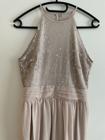 Beiges Kleid, Marke TFNC, Grösse S