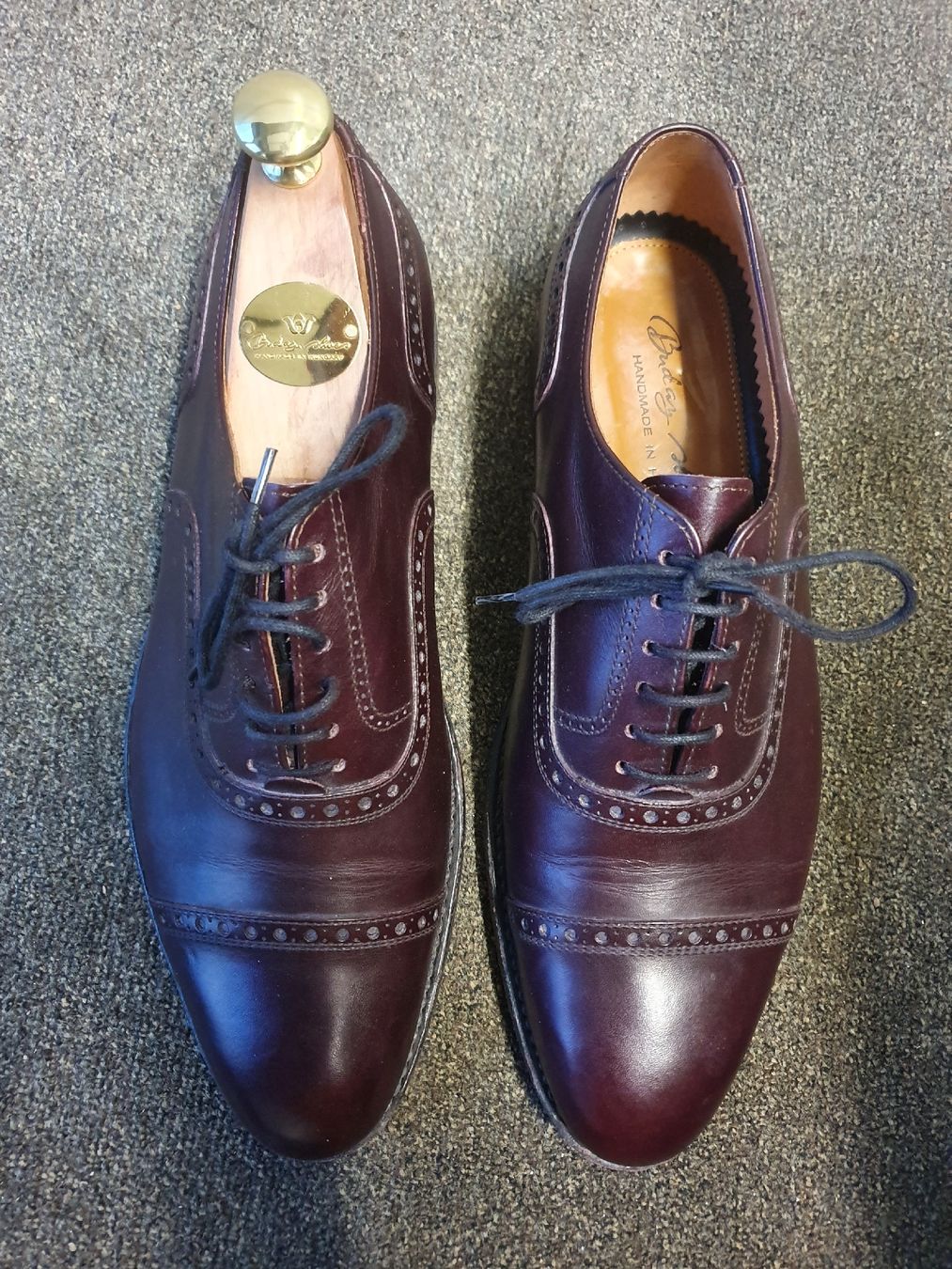 Scarpe da uomo: Buday, Schuhe, Budapester, 41 – Nuovo (secondo la descrizione) da Winterthur venduto da Sjull