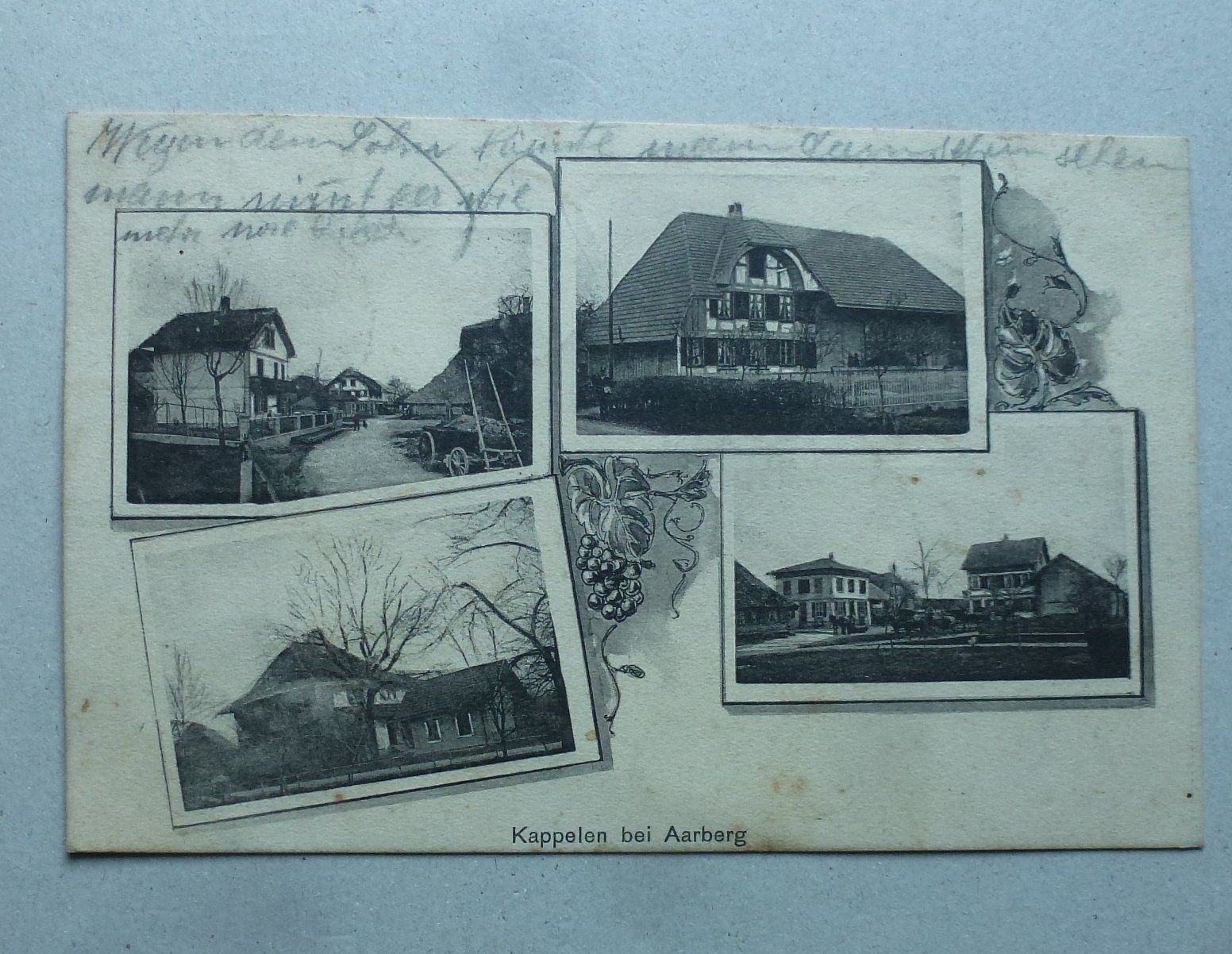 Cartoline postali: Ansichtskarte aus Kappelen bei Aarberg – Usato da Walkringen venduto da Casablanca777
