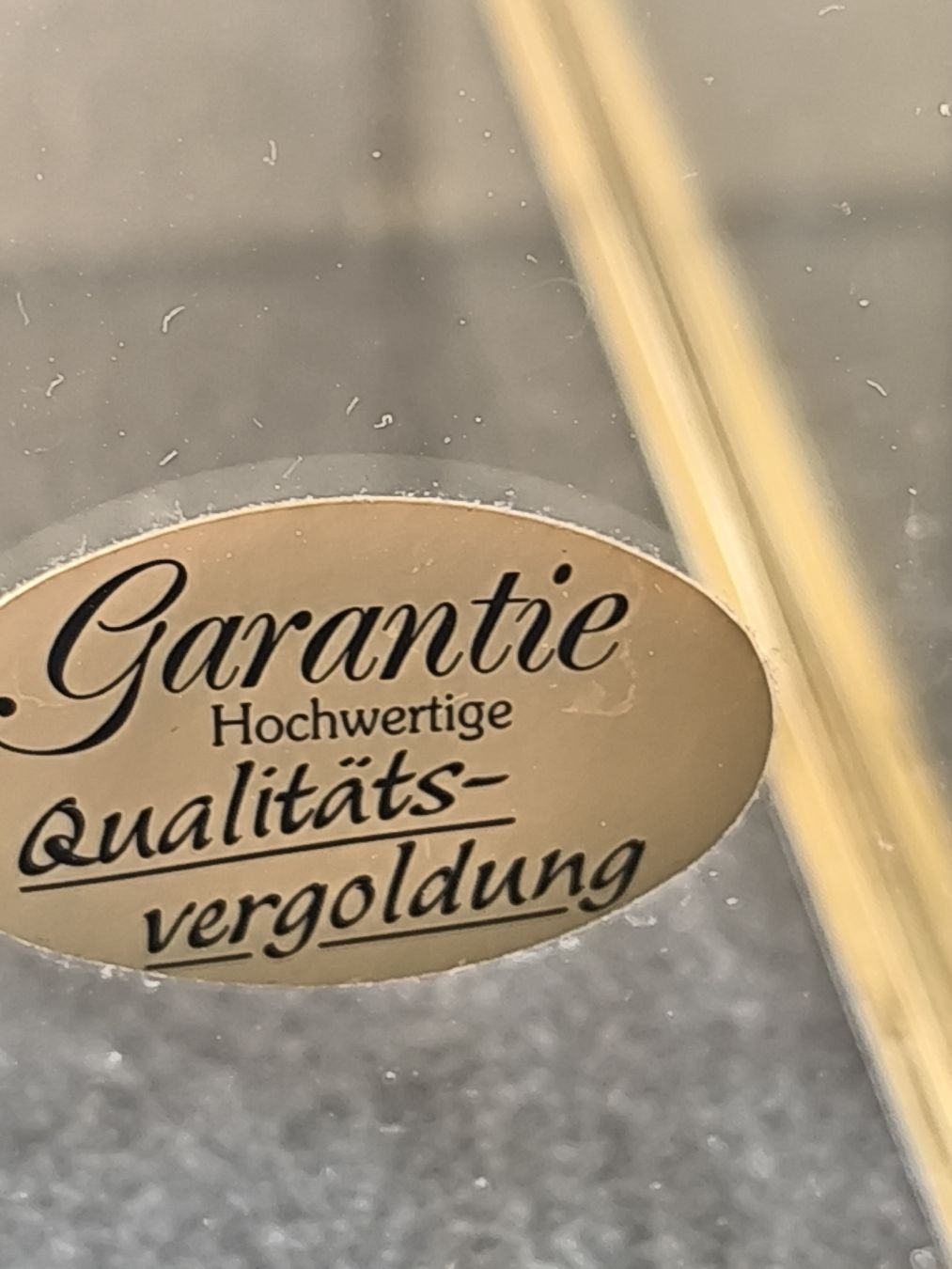 Vetrine: Glasvitrine mit Vergoldung – Usato da Schaffhausen venduto da gab_v5qf 2