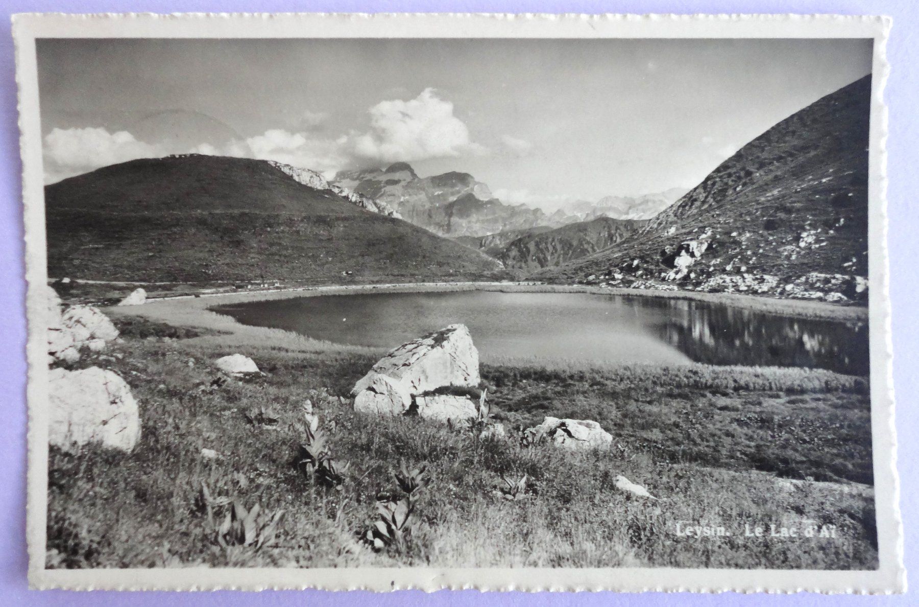 Cartoline postali: Leysin, Le Lac d' Aï – Usato da Fétigny venduto da Billy2miny