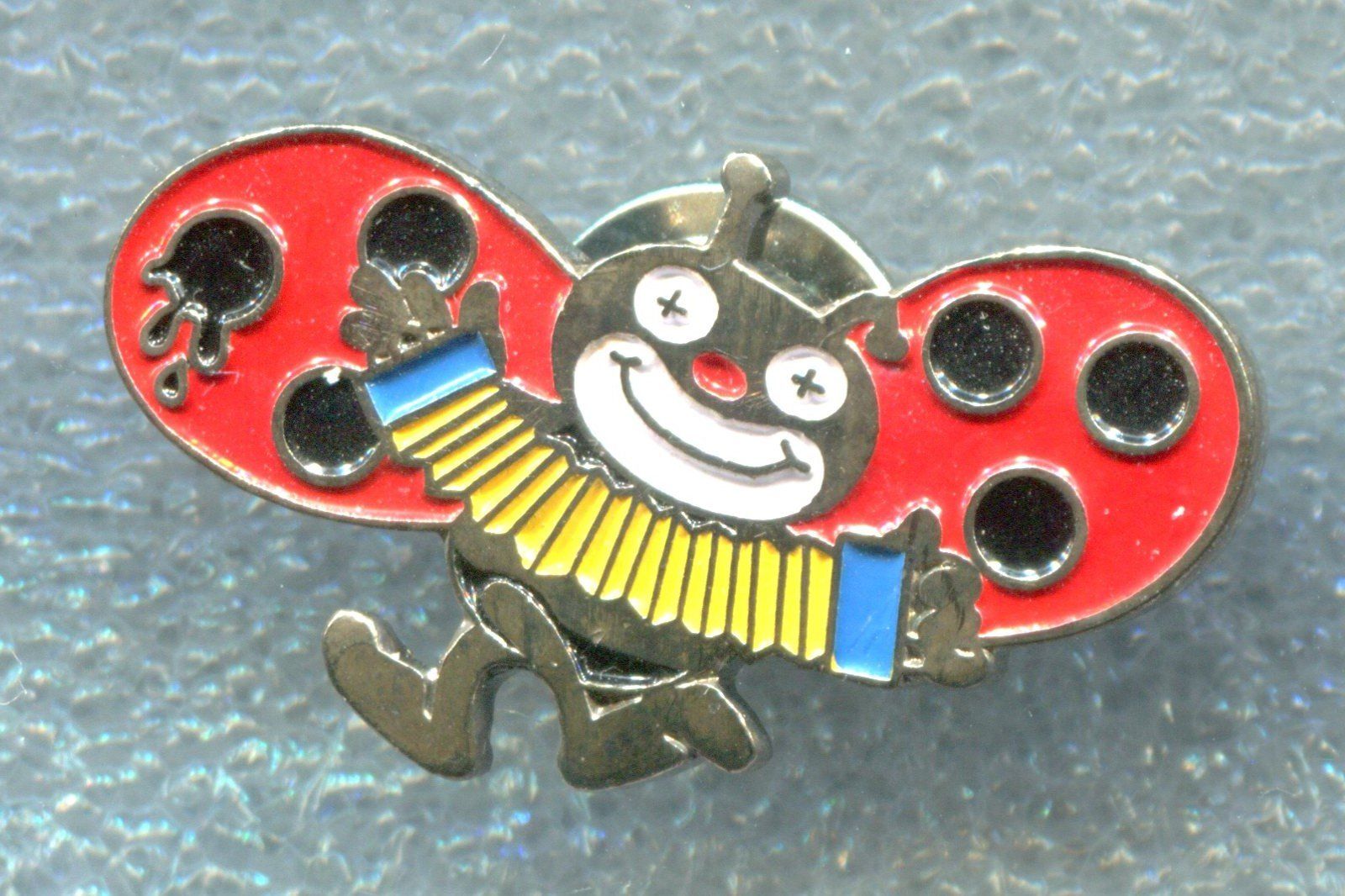 Placchette & Badge: BLICK Käfer  Musik Clown – Usato da Winterthur venduto da Sammleroase
