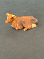 Schleich Kuh 13201 liegend - Sonderbemalung