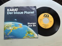 KARAT tolle Single Der Plaue Planet Kult Top 80's Ost Rock